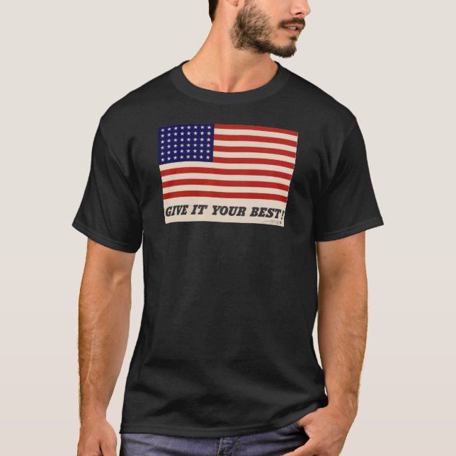 WWII Patriotic Poster Shirt (Front)
