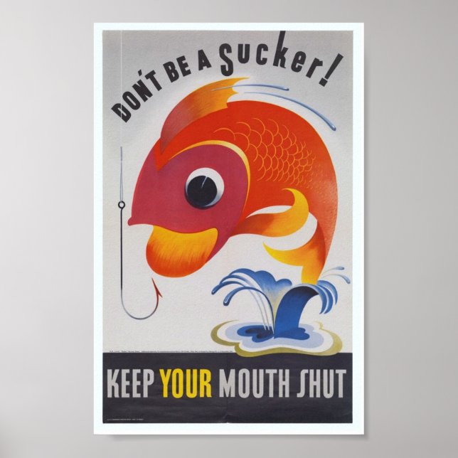 WWII propaganda poster (Front)