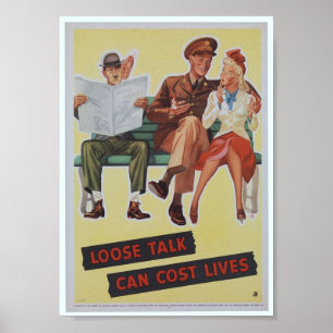 WWII propaganda poster / War Effort