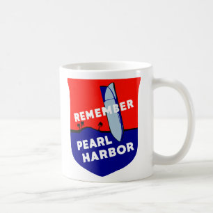 WWII Remember Pearl Harbour Coffee Mug