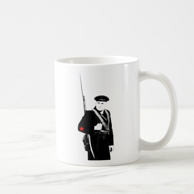 WWII Soviet Naval Infantry Mug (Right)