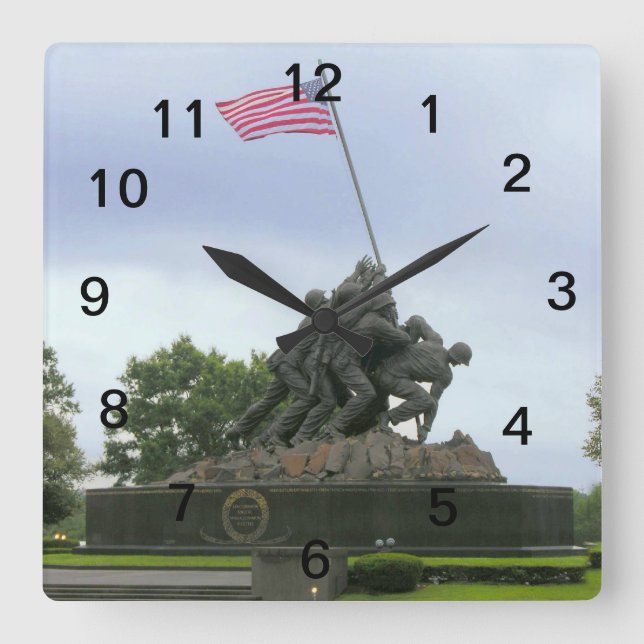 WWII Square Clock (Front)