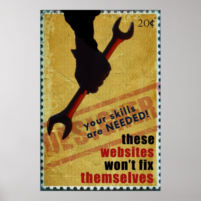 WWII-Style Designer Poster (Front)