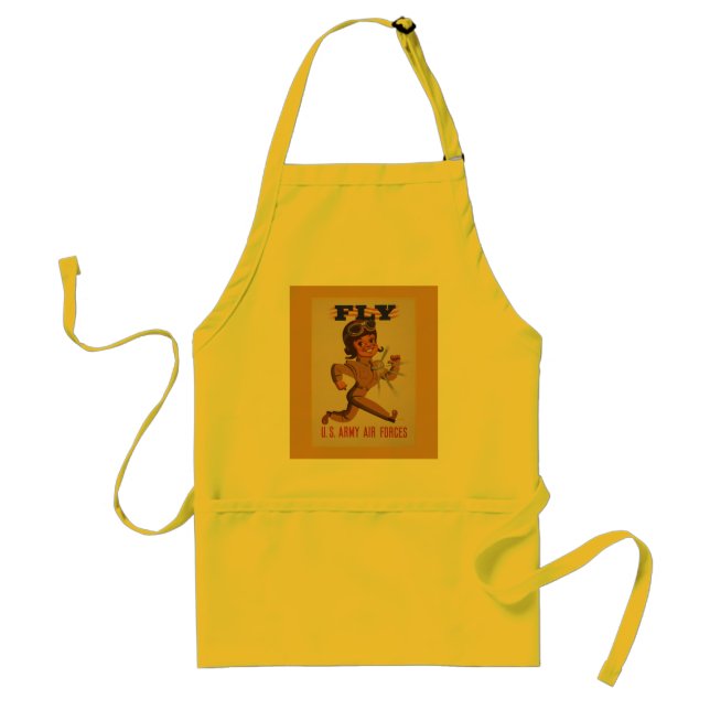 WWII Vintage Poster Apron (Front)
