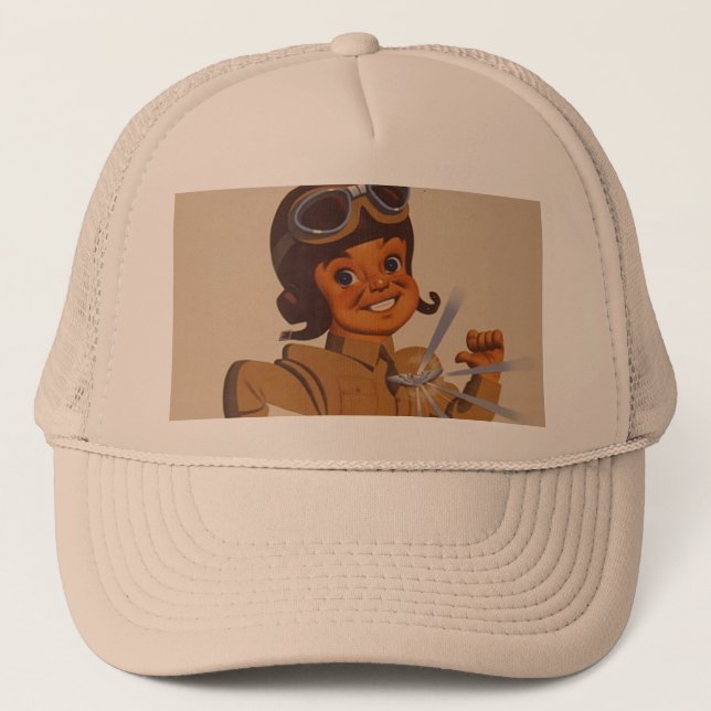 WWII Vintage Poster Hat (Front)