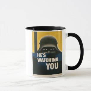 WWII Vintage Poster Mug
