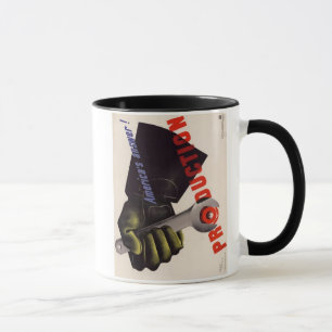 WWII Vintage Poster Mug