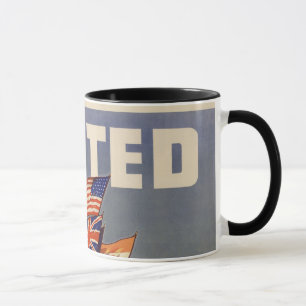 WWII Vintage Poster Mug