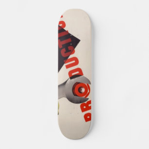 WWII Vintage Poster Skateboard
