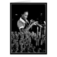 WWII Women - Homefront/War Effort Greeting Card