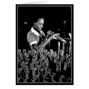 WWII Women on the Homefront/War Effort Card