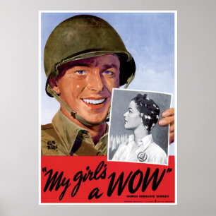 WWII Women Ordnance Workers Poster