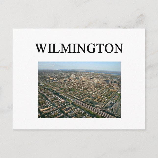 Wwilmington delaware postcard (Front)
