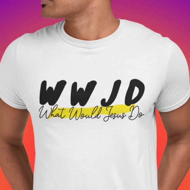WWJD Shirt – Minimalist Highlight Design (Creator Uploaded)