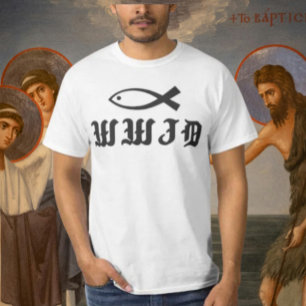 WWJD   What Would Jesus Do? Kindness-Inspired T-Shirt