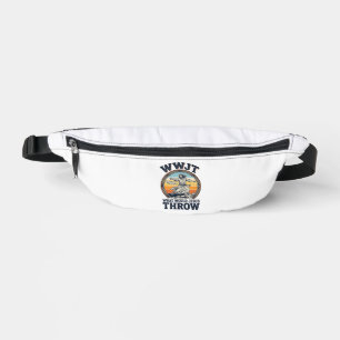 WWJT What Would Jesus Throw Vintage Disc Shirt_1 Bum Bags