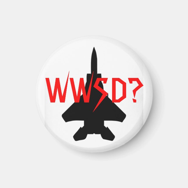 WWSD? small magnet (Front)