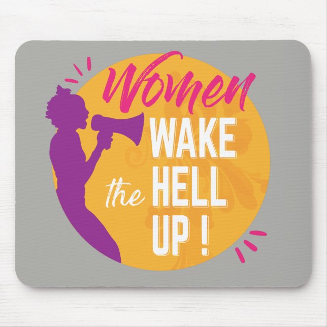 WWTHU WOMENT EMPOWERMENT MOUSE PAD (Front)