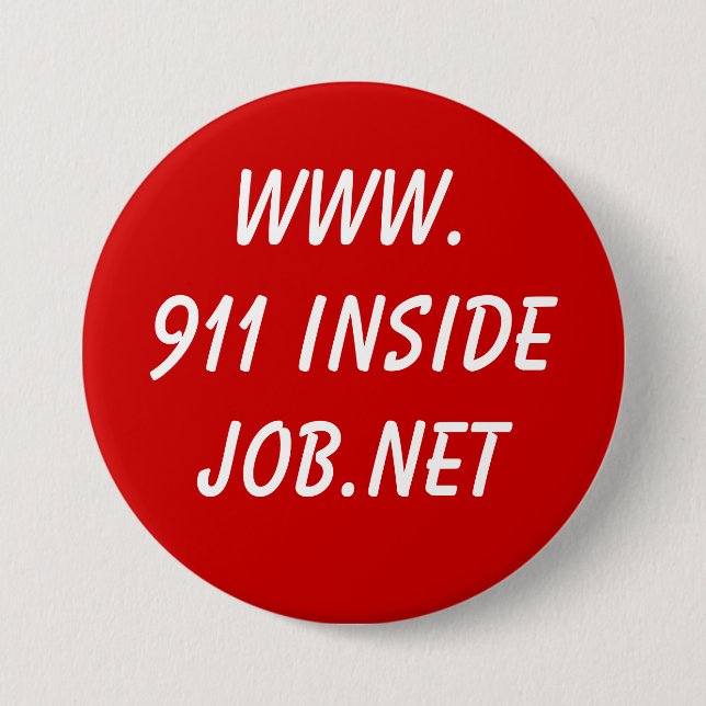 www.911 InsideJob.net 7.5 Cm Round Badge (Front)