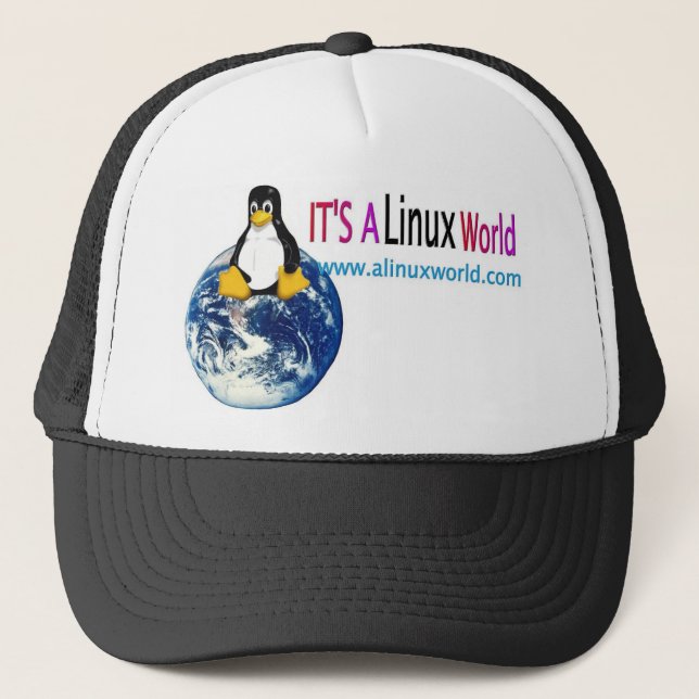 www.alinuxworld.com linux hat (Front)