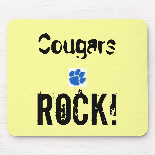 www.CougarInternational.com Cougar/Cub Clothing Mouse Pad (Front)