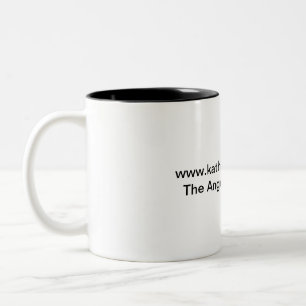 www.kathycrosswell.com - The Angelic Whisperer Two-Tone Coffee Mug