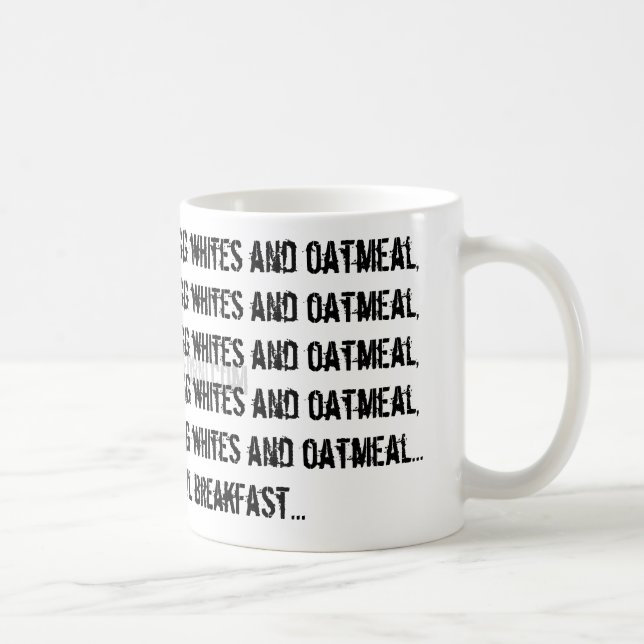 www.tiffanyforni.com, Egg whites and oatmeal, e... Coffee Mug (Right)