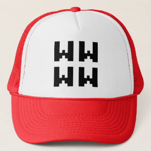 WWWW   LOL Japanese Internet Slang Trucker Hat