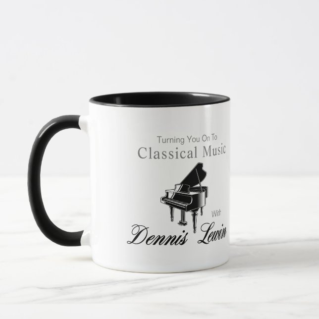WXGR Turning You On TO Classical Music Mug (Left)