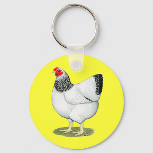 Wyandotte: Columbian Hen Key Ring