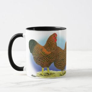 Wyandotte: Golden-laced Pair Mug