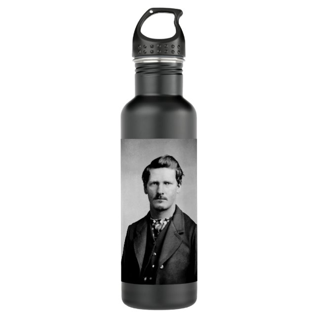Wyatt Earp: Lawman, Gunfighter, Saloon Keeper 710 Ml Water Bottle (Front)