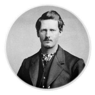 Wyatt Earp: Lawman, Gunfighter, Saloon Keeper Ceramic Knob