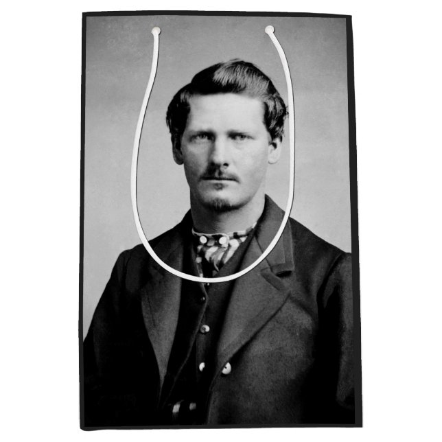 Wyatt Earp: Lawman, Gunfighter, Saloon Keeper Medium Gift Bag (Front)
