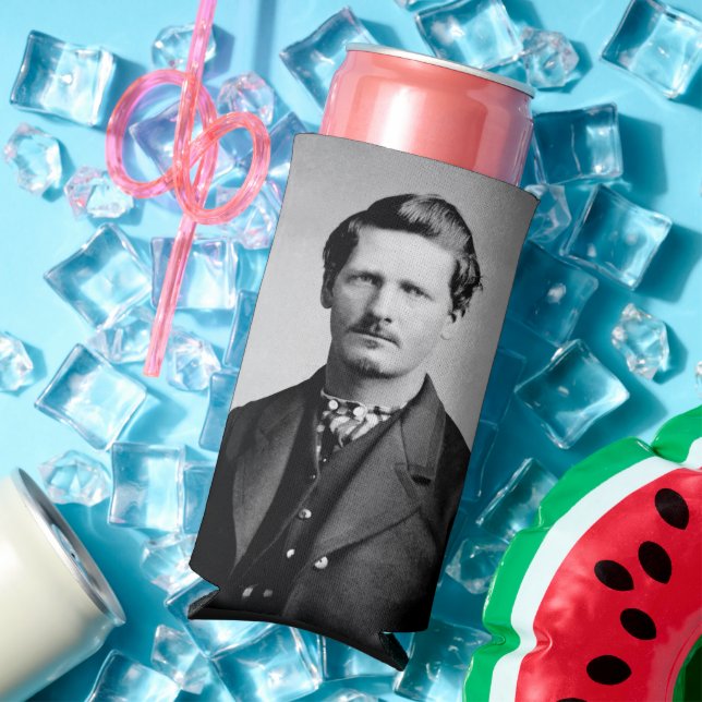 Wyatt Earp: Lawman, Gunfighter, Saloon Keeper Seltzer Can Cooler (In Situ Summer)