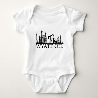 Wyatt Oil (Black Logo) Baby Bodysuit