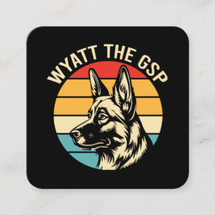 Wyatt The Gsp Square Business Card