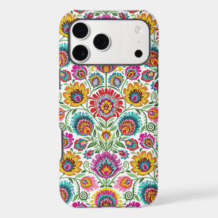 Wycinanki Floral on White