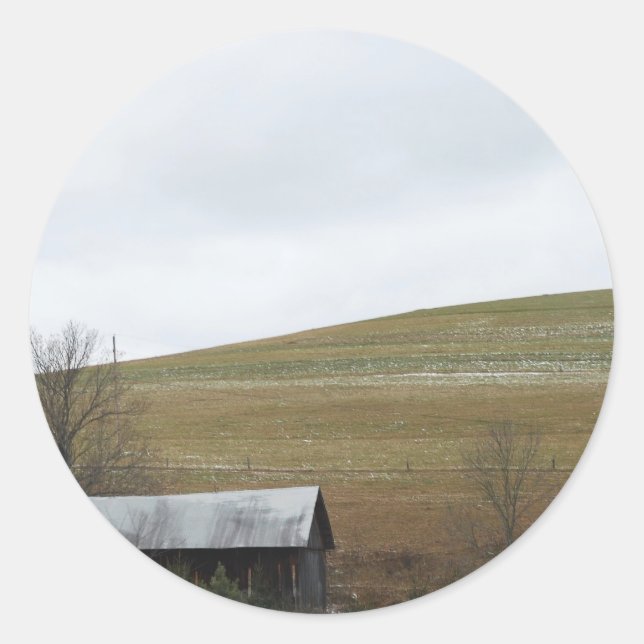 Wyeth Homage Classic Round Sticker (Front)