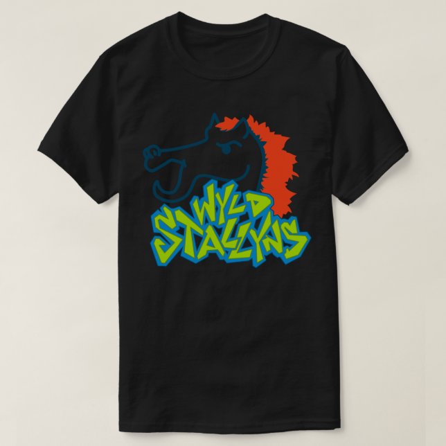 Wyld Stallyns 80s Graffiti Style Classic T-Shirt (Design Front)