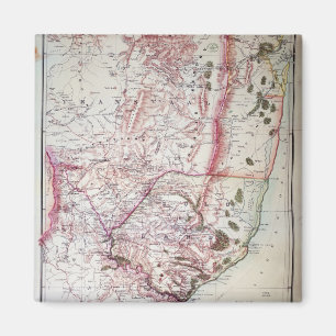 Wyld's Military Sketch of Zululand, 1879 Magnet