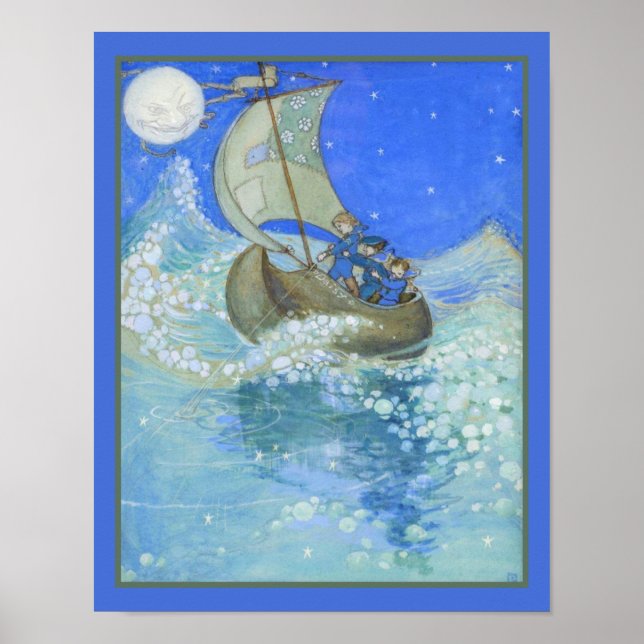 Wynken Blynken and Nod 1908 Poster (Front)