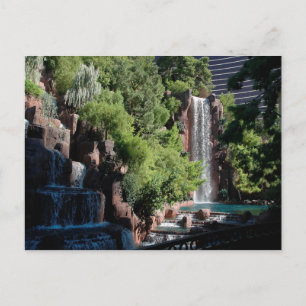Wynn waterfall postcard