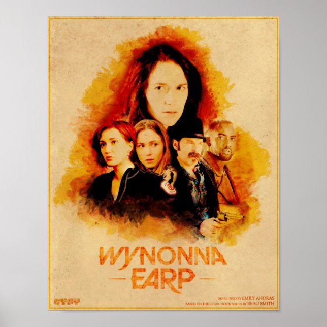 Wynonna Earp Western Style Cast 2 Poster (Front)