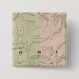 Wyoming 2 15 cm square badge