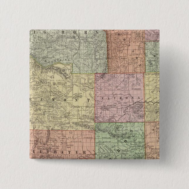 Wyoming 3 15 cm square badge (Front)