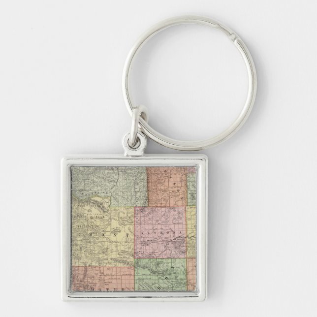 Wyoming 3 key ring (Front)