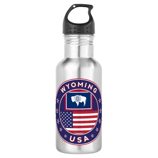 Wyoming 532 Ml Water Bottle (Front)