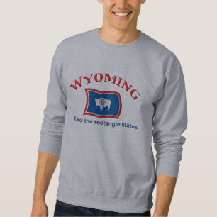 Wyoming - A Rectangle State Sweatshirt