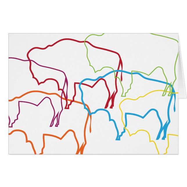 wyoming bison pride blur (Front Horizontal)